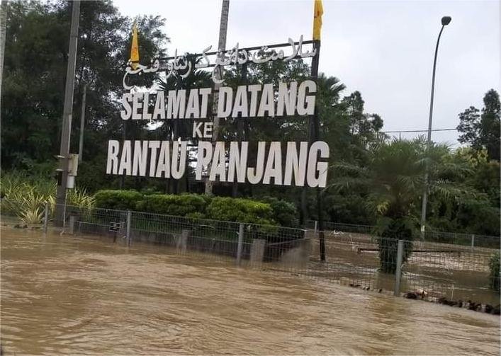 banjir - rantau panjang