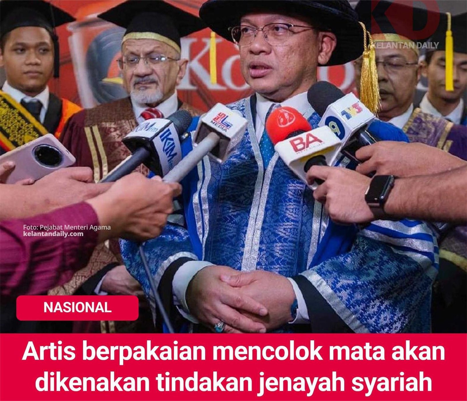 Pakaian artis Muslim tenggelam di sebalik ekspresi seni