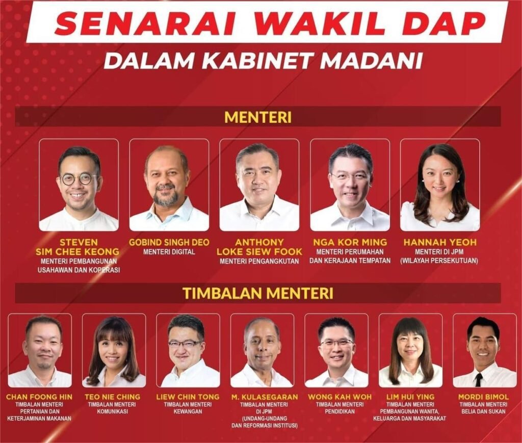 Menteri Madani - DAP