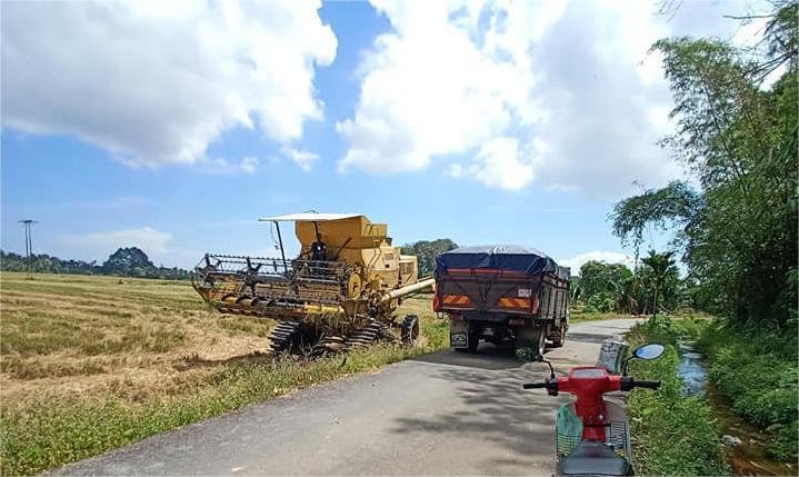 sawah - jentera pembajak